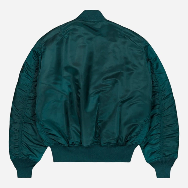Бомбер чоловічий Alpha Industries 100101-02 S Морська хвиля (800070355476) - зображення 5