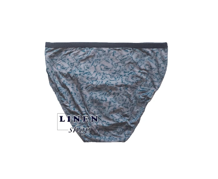 Темно-серые мужские трусы брифы ткань модал Colour style TASO 3637 L - изображение 2