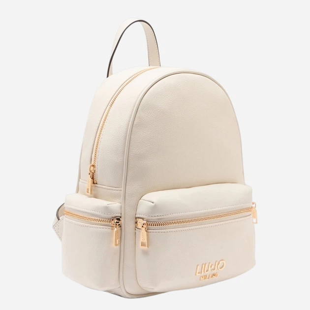 Рюкзак жіночий вміщує формат А4 Liu Jo AA6136E1012-X0459 Молочний (800070353773) - зображення 3