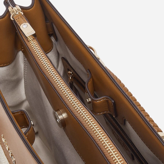 Сумка шопер жіноча Liu Jo AA6246T381A-00005 Коричнева (800070353900) - зображення 4