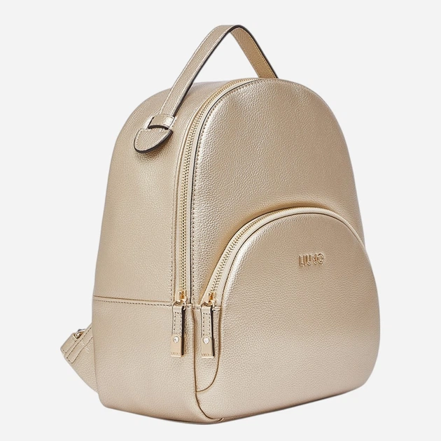 Рюкзак жіночий вміщує формат А4 Liu Jo AA6209E1012-90048 Золотистий (800070353879) - зображення 3