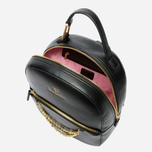 Plecak damski A4 Braccialini B18814-YY-100 Czarny - obraz 5