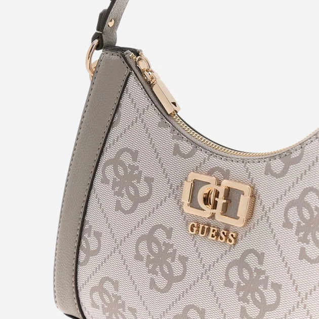 Сумка жіноча зі штучної шкіри середня Guess HWOS9901180-DKO Бежева (800070352304) - зображення 3