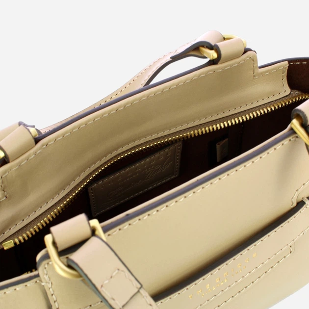 Torebka crossbody damska skórzana The Bridge 04190601-TH Mleczna - obraz 5