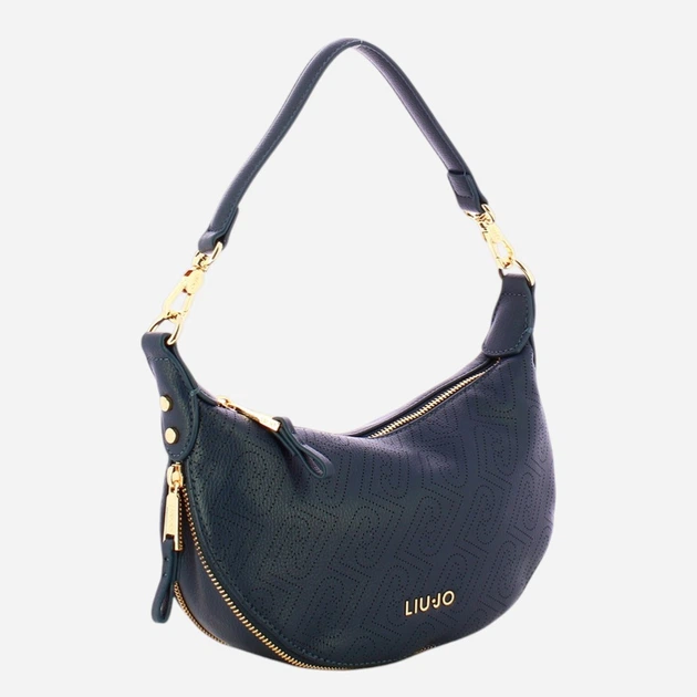 Сумка крос-боді через плече жіноча зі штучної шкіри середня Liu Jo AA6043ES026-94024 Синя (800070353699) - зображення 3