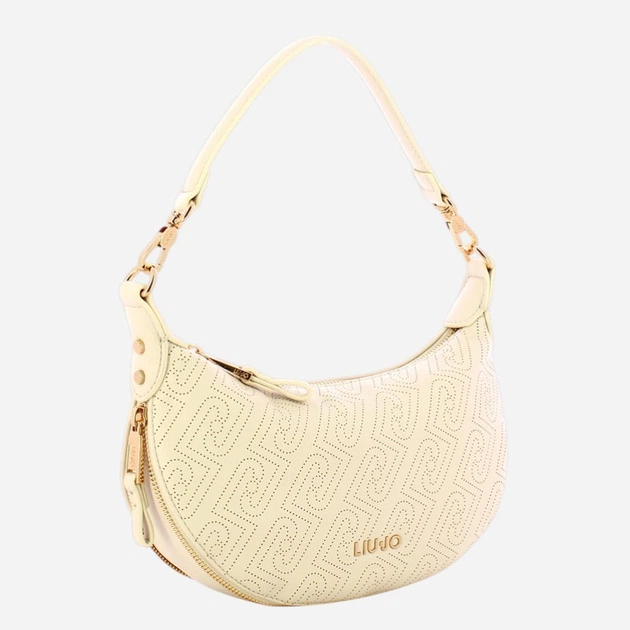 Сумка крос-боді через плече жіноча зі штучної шкіри середня Liu Jo AA6043ES026-X0459 Молочна (800070353700) - зображення 3