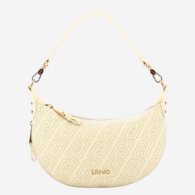 Сумка крос-боді через плече жіноча зі штучної шкіри середня Liu Jo AA6043ES026-X0459 Молочна (800070353700) - зображення 4