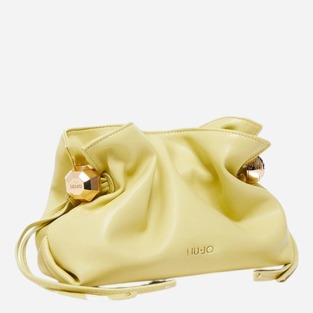 Сумка крос-боді через плече жіноча зі штучної шкіри середня Liu Jo AA6099E0958-40636 Жовта (800070353749) - зображення 3