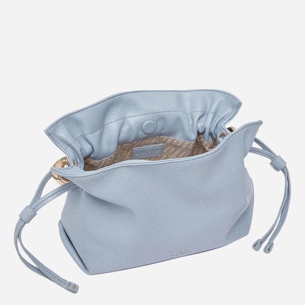 Сумка крос-боді через плече жіноча зі штучної шкіри середня Liu Jo AA6099E0958-09C45 Синя (800070353747) - зображення 5