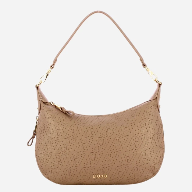 Сумка крос-боді через плече жіноча зі штучної шкіри середня Liu Jo AA6133ES026-71409 Світло-коричнева (800070353767) - зображення 4