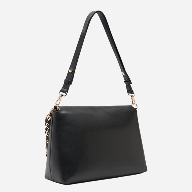 Сумка крос-боді через плече жіноча зі штучної шкіри середня Liu Jo AA6147E0953-22222 Чорна (800070353775) - зображення 2