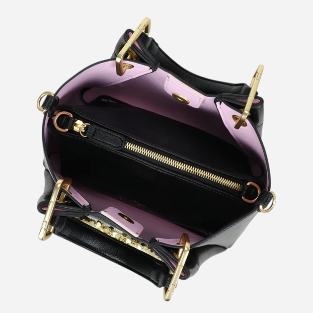 Torebka crossbody damska mała Braccialini B18810-YY-100 Czarna - obraz 5