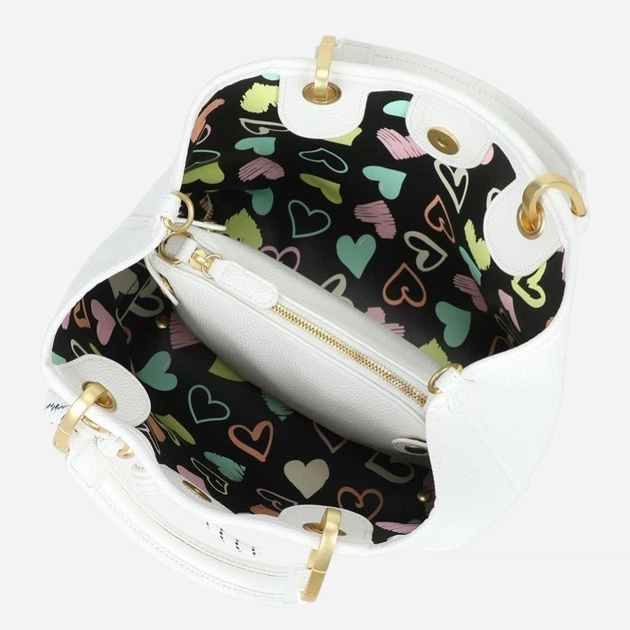 Torebka crossbody damska mała Braccialini B18841-YY-001 Biała - obraz 5