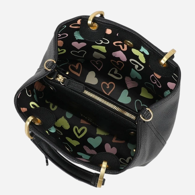 Torebka crossbody damska mała Braccialini B18841-YY-100 Czarna - obraz 5