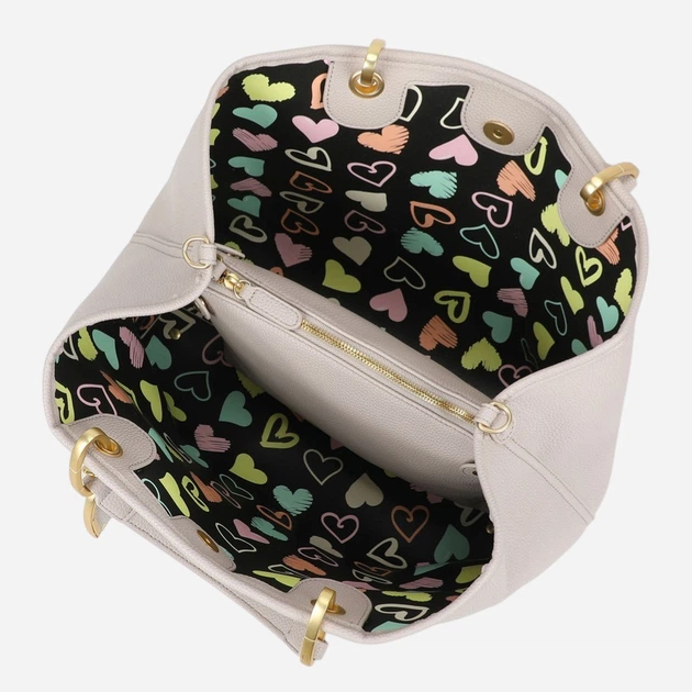 Torebka shopper damska duża Braccialini B18840-YY-107 Szara - obraz 5