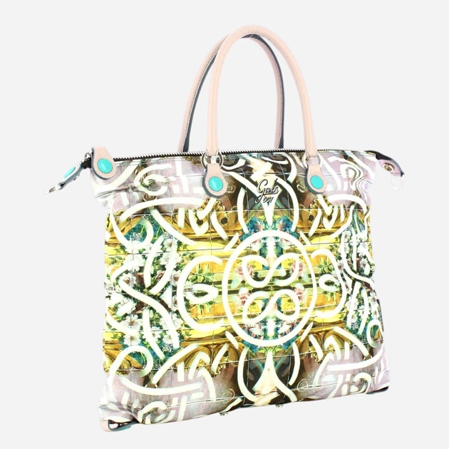 Torebka shopper damska duża Gabs G000030T2X1719-S0607 Pudrowa - obraz 3