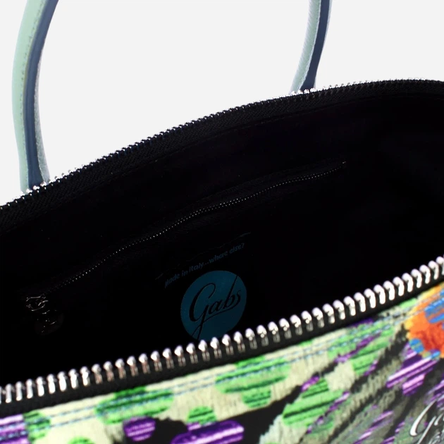 Torebka shopper damska duża Gabs G000030T2X1719-S0611 Zielona - obraz 5