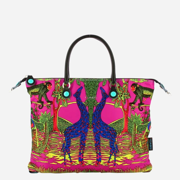 Сумка шопер жіноча Gabs G000030T2X3092-F4663 Рожева (800070354933) - зображення 3