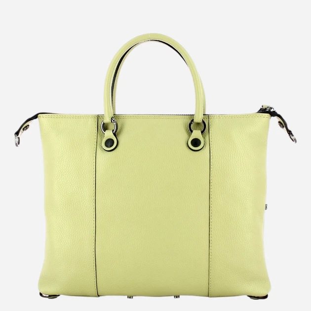 Сумка шопер жіноча з натуральної шкіри Gabs G000033T2X2428-C2517 Світло-зелена (800070354940) - зображення 2
