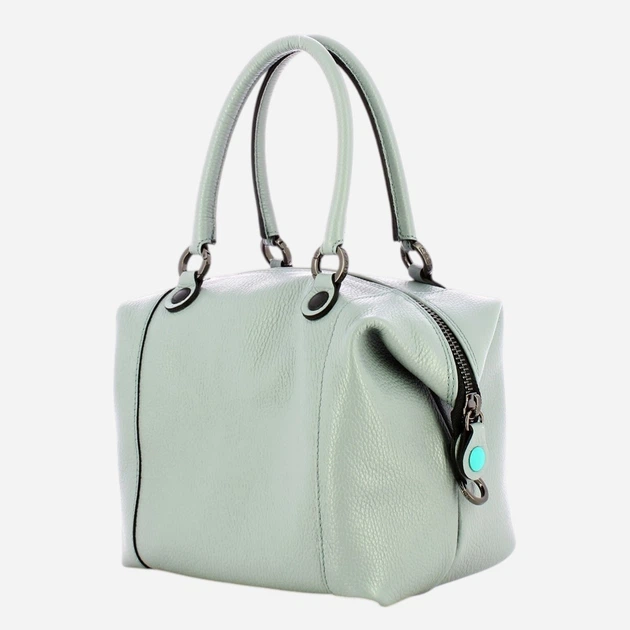Сумка шопер жіноча з натуральної шкіри Gabs G000033T2X2428-C3054 М'ятна (800070354941) - зображення 5