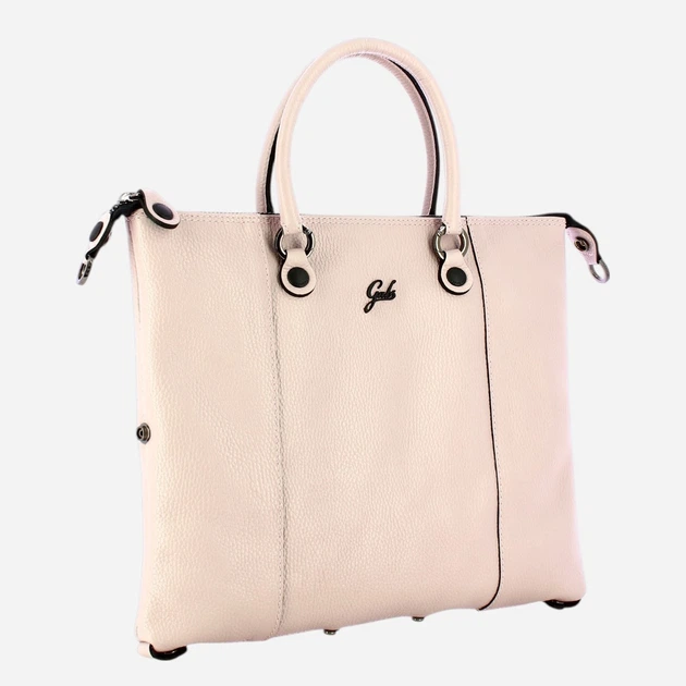 Сумка шопер жіноча з натуральної шкіри Gabs G000033T2X2428-C3519 Пудрова (800070354942) - зображення 3