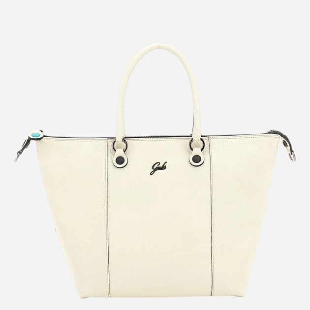 Torebka shopper damska skórzana Gabs G000033T3X2428-C1003 Mleczna - obraz 3