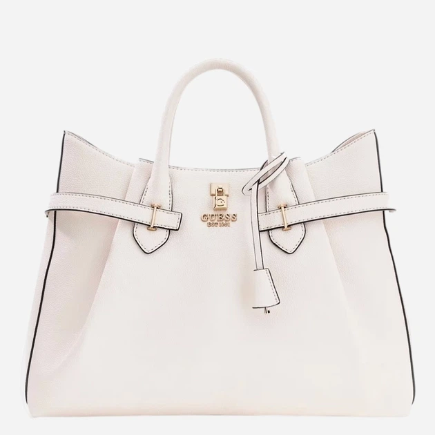 Сумка шопер жіноча зі штучної шкіри Guess HWBG7833070-OFF Біла (800070352268) - зображення 4