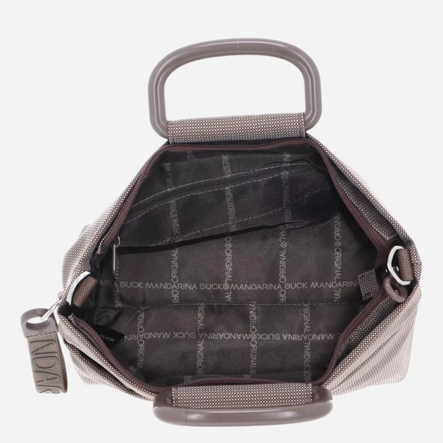 Сумка шопер жіноча тканинна Mandarina Duck P10QMT41-09K Бежева (800070338798) - зображення 4