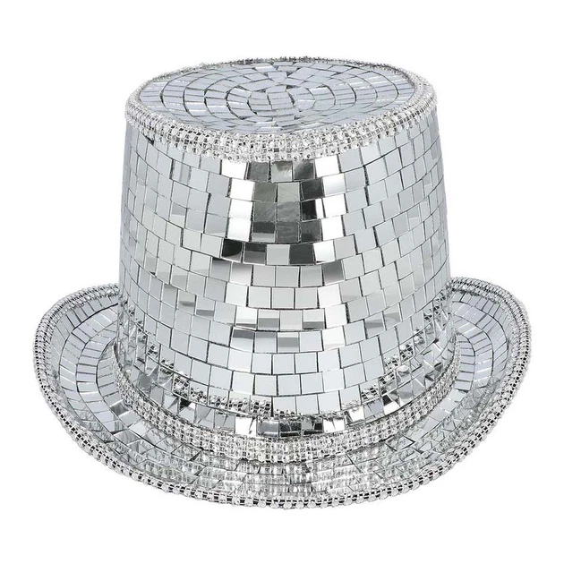 Капелюх у стилі диско Boland з блискучими паєтками для дорослих 00746 (8712026007469) - зображення 2