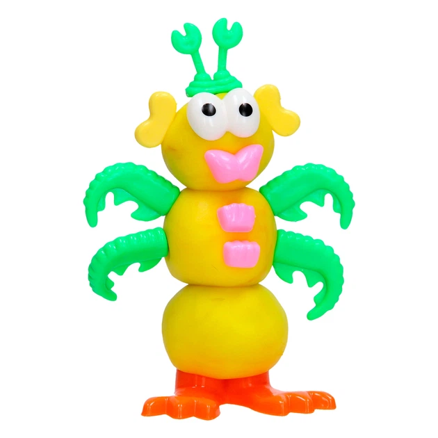 Zestaw kreatywny Creall Funny Characters plastikowe akcesoria do figurek z gliny 130 szt (03915) (8714181039156) - obraz 6