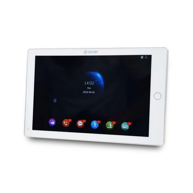 Відеодомофон 10" BCOM BD-1070FHD/DVR-T White з підтримкою Tuya Smart - Фото 1 Відеодомофон 10" BCOM BD-1070FHD/DVR-T White з підтримкою Tuya Smart - изображение 1