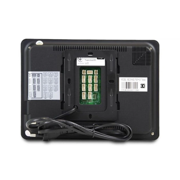 Комплект Wi-Fi відеодомофонa 7" BCOM BD-760FHD/T Black з підтримкою Tuya Smart + BT-400FHD Black - изображение 3