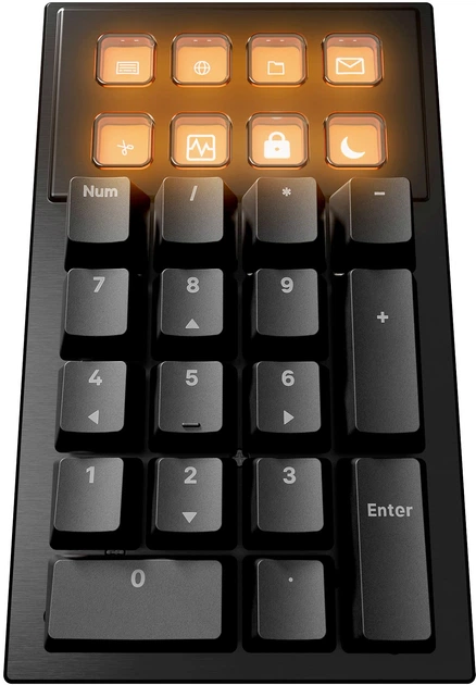 Klawiatura przewodowa be quiet! Dark Mount Silent Tactile RGB USB Black (BT002US) - obraz 5