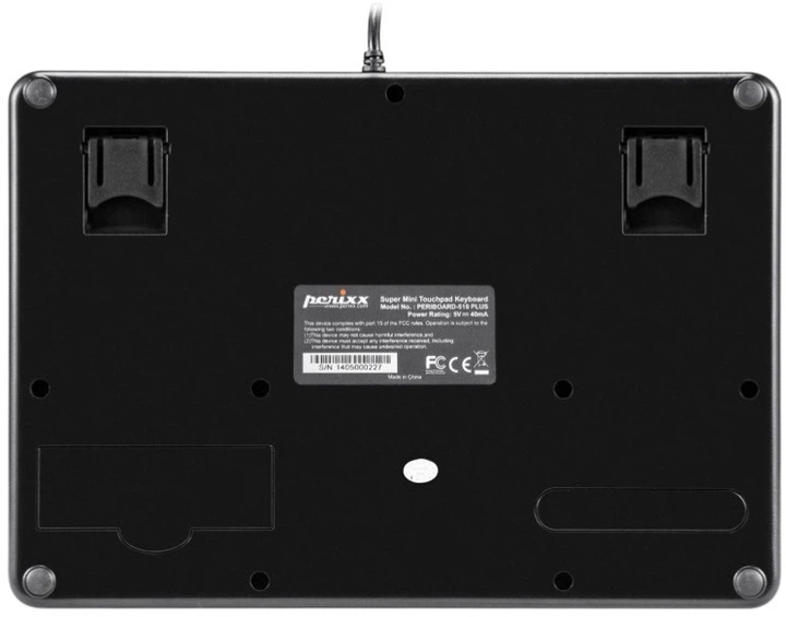 Klawiatura przewodowa Defender Perixx PERIBOARD-510 H USB Black (4049571251028) - obraz 7