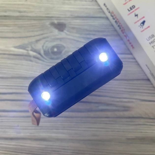 Зовнішній акумулятор Power bank TORIMA TRM-1021 20000 mAh із вбудованими кабелями Micro-USB/Type-C/Lightning iPhone/USB Чорний - зображення 15