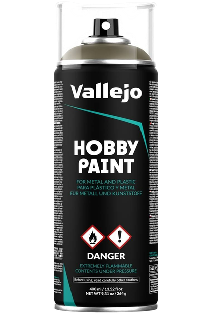 Праймер-спрей Vallejo Hobby Paint 28007 400 мл Російська уніформа (8429551280075) - зображення 1