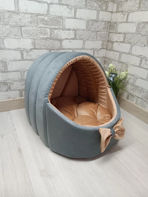 Будинок лежанка для котів та собак Animals_joy Корзина S 34*34 см (237) - Фото 5 Будинок лежанка для котів та собак Animals_joy Корзина S 34*34 см (237) - зображення 5
