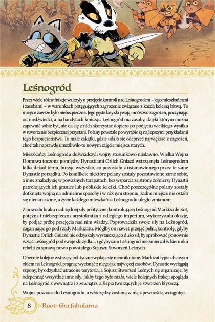 Додаток до настільної гри Root: Рольова гра - Deluxe Edition (9788397275782) - зображення 2