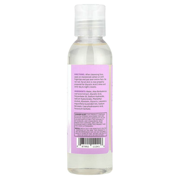 Тонік для обличчя з гліколевою кислотою Reviva Labs "Glycolic Acid Facial Toner" (118 мл) - зображення 2