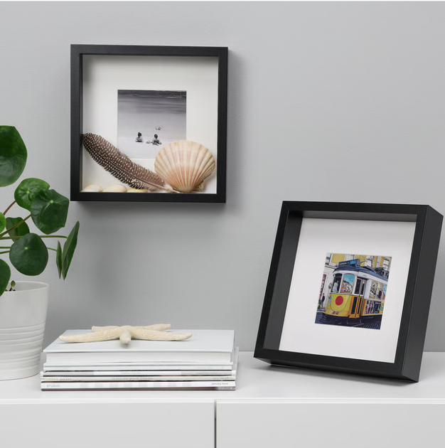 Рамка чорна 25*25см Ikea Sannahed 604.591.18 - изображение 2