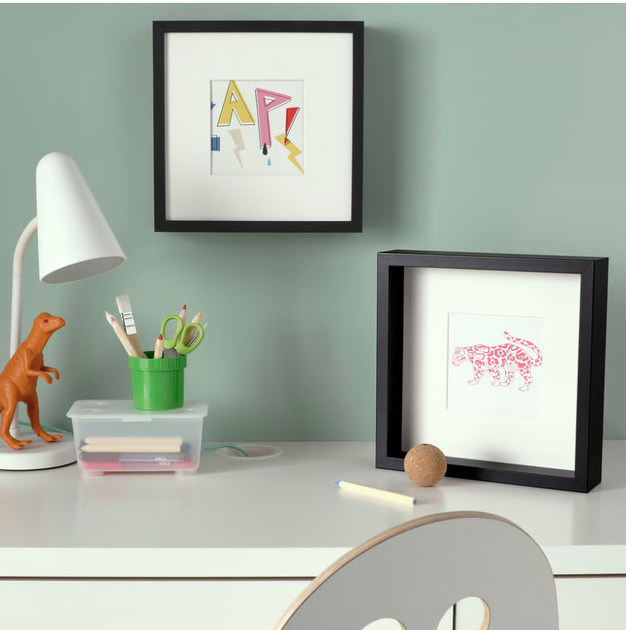 Рамка чорна 25*25см Ikea Sannahed 604.591.18 - изображение 3