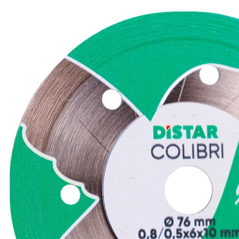 Алмазний диск для кераміки Distar 76x0,8 Colibri 11139053029 - зображення 2