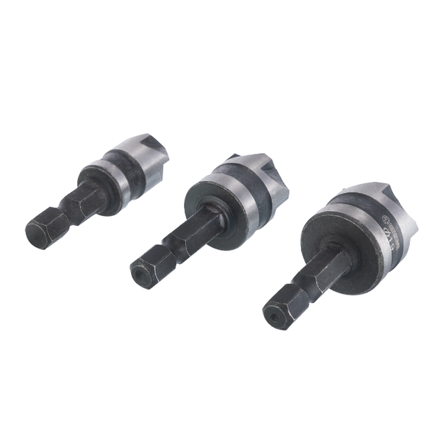 Набор зенкеров, 3 шт. (12, 16, 19 мм) INTERTOOL SD-5005 - Фото 2 Набор зенкеров, 3 шт. (12, 16, 19 мм) INTERTOOL SD-5005 - изображение 2