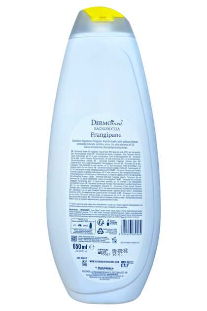 Гель для ванни та душу DERMOMED bagno ml 650 frangipane - зображення 2