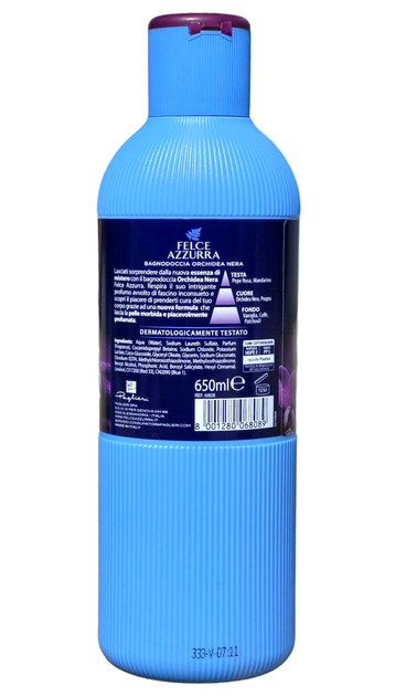 Гель для ванни та душу FELCE AZZURRA bs ORCHIDEA nera 650 мл. - изображение 2