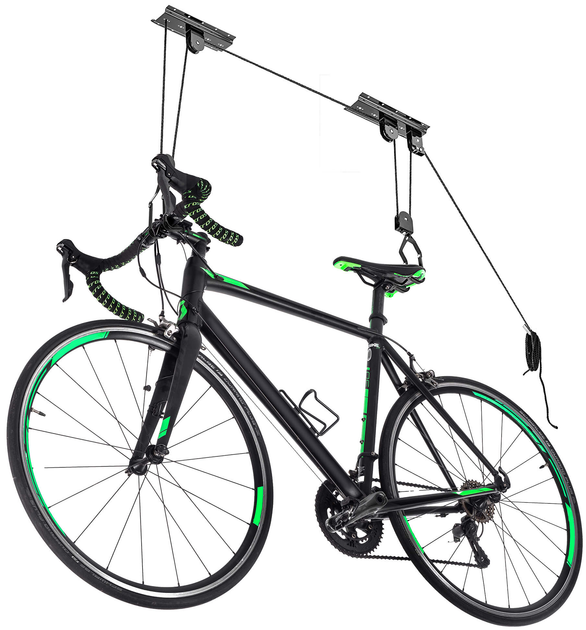 Uchwyt sufitowy Kadax Rullbo do przechowywania roweru Czarny (5906638309711) - obraz 9