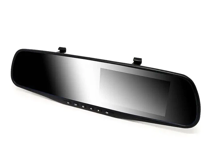 Видеорегистратор L9000 зеркало заднего вида с FullHD камерой G-сенсором и детектором движения 4.3 дюйма - Фото 4 Видеорегистратор L9000 зеркало заднего вида с FullHD камерой G-сенсором и детектором движения 4.3 дюйма - изображение 4