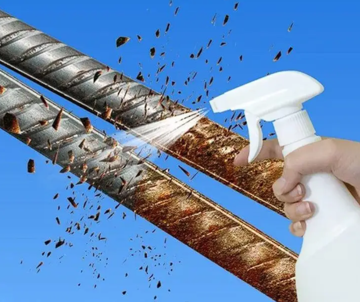 Steel rust remover спрей 500 мл YIJIALIN антикоррозийный средство от ржавчины для удаления и защиты металла - изображение 4
