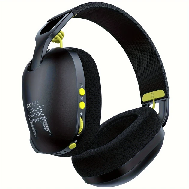 Беспроводные игровые наушники Onikuma B2 Black / Bluetooth / С микрофоном для ПК,PS и телефона - изображение 6