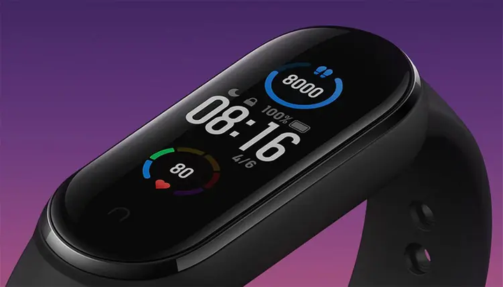 Smart Band м 6 фітнес браслет, чорний 5402120 - Фото 4 Smart Band м 6 фітнес браслет, чорний 5402120 - зображення 4